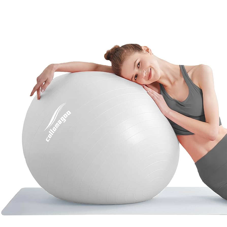 Amazon | collomagoo バランスボール 65cm エクササイズボール